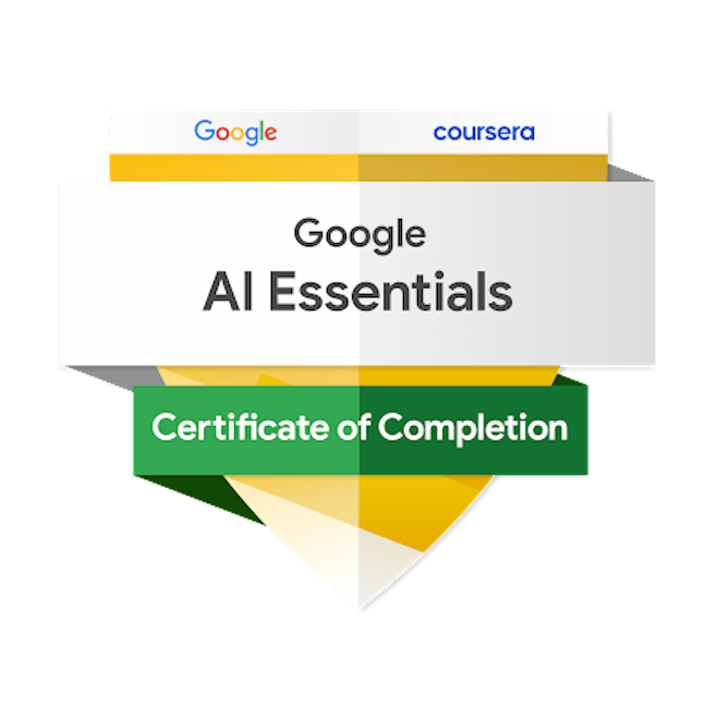 Certificado Google AI Essentials
